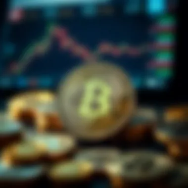 Valuation Trends in Cryptocurrency A digital representation of cryptocurrency valuation trends