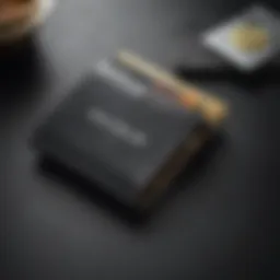 Close-up of the Arculus wallet showcasing its sleek design