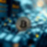 An abstract representation of cryptocurrency concepts