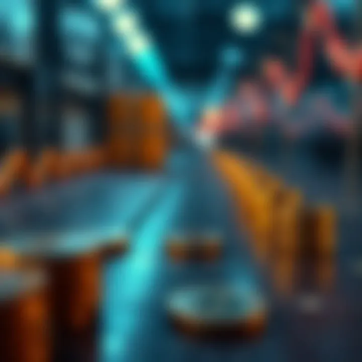 Infographic on investment platforms for crypto