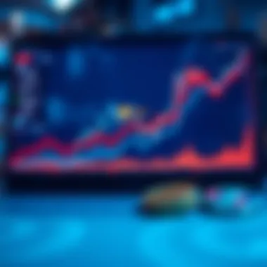 Graph depicting the market performance of major cryptocurrencies available on Coinbase over time.