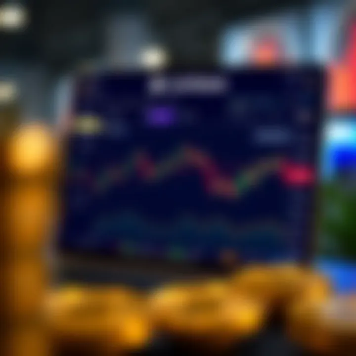 Coinbase's platform showcasing trading interface