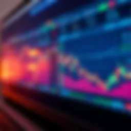 Cryptocurrency exchanges interface showcasing trading options