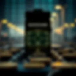 Diagram illustrating the blockchain structure