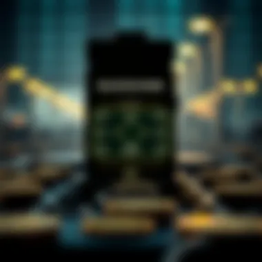 Diagram illustrating the blockchain structure