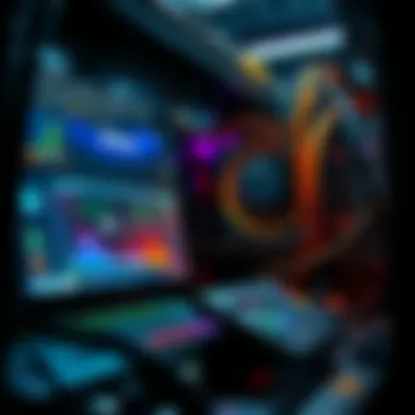 Setup of a cryptocurrency mining rig