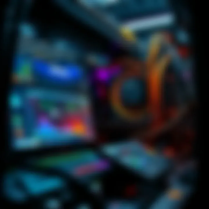 Setup of a cryptocurrency mining rig