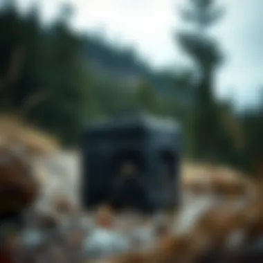 Portable Crypto Miner in Nature Portable crypto miner in an outdoor setting