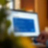 User interface of Coinbase account creation