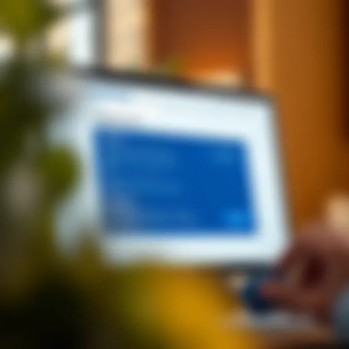 User interface of Coinbase account creation