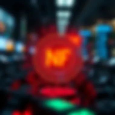 Economic Implications of NFTs An infographic illustrating the economic impact of NFTs