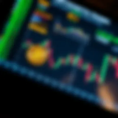 Cryptocurrency market analysis chart