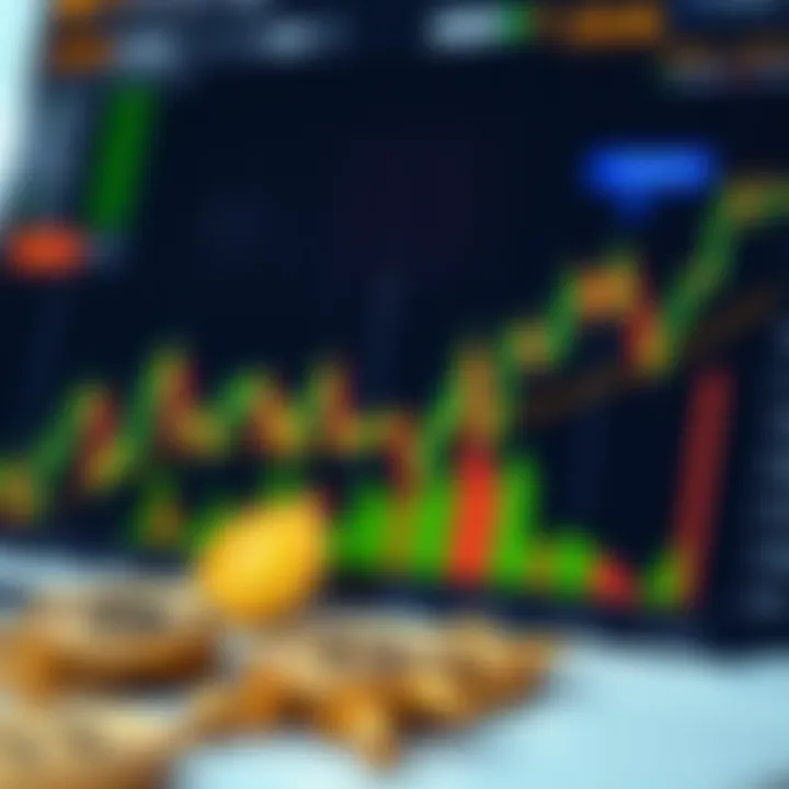 Graph showcasing trading strategies in the crypto market