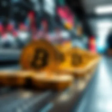 Infographic on investment strategies in cryptocurrency