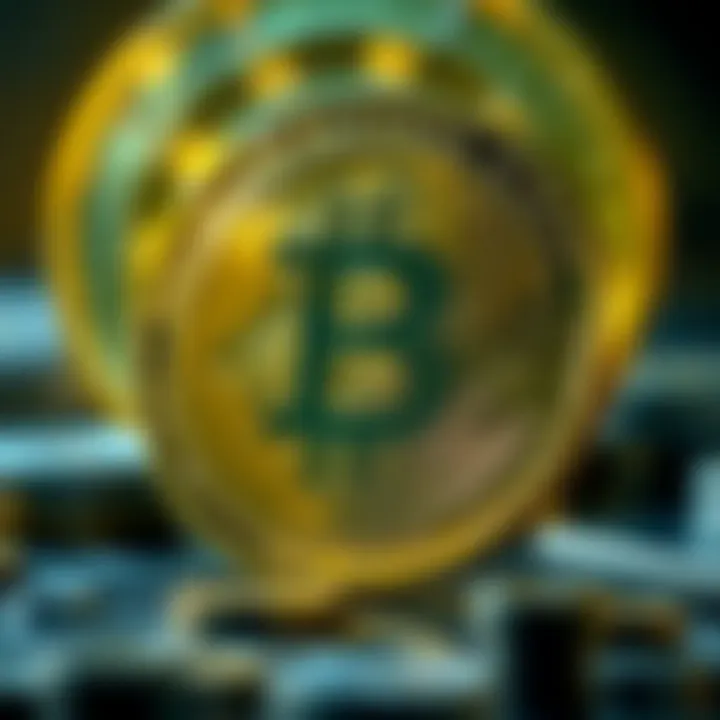 Visual representation of technological frameworks in blockchain