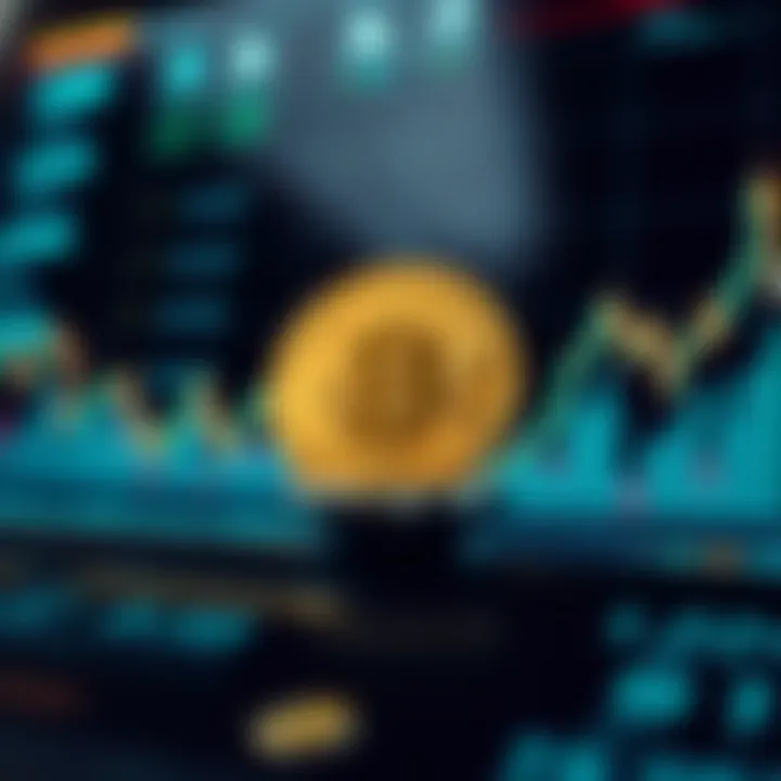 Visual representation of cryptocurrency trends and market fluctuations