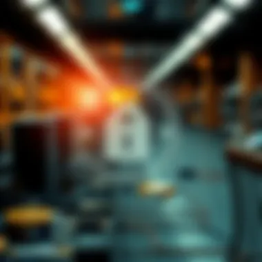 Identifying Potential Security Vulnerabilities Graphic showing potential vulnerabilities in cryptocurrency security