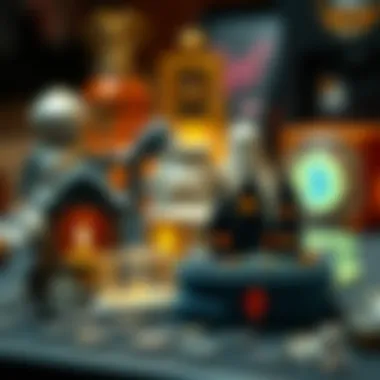 A representation of different NFT categories and collectibles