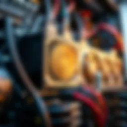 High-performance ASIC miner in action