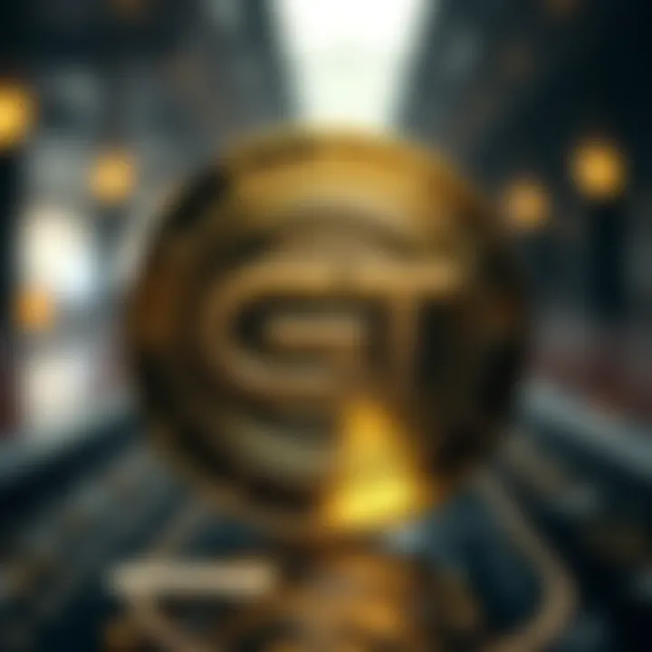 The GRT Coin logo representing its digital identity