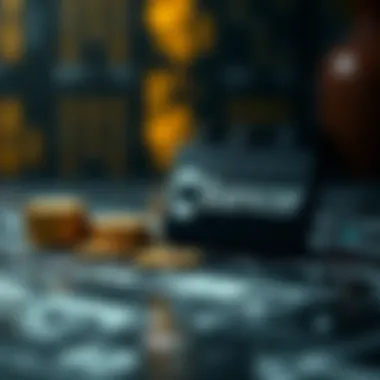 Conceptual representation of decentralized finance