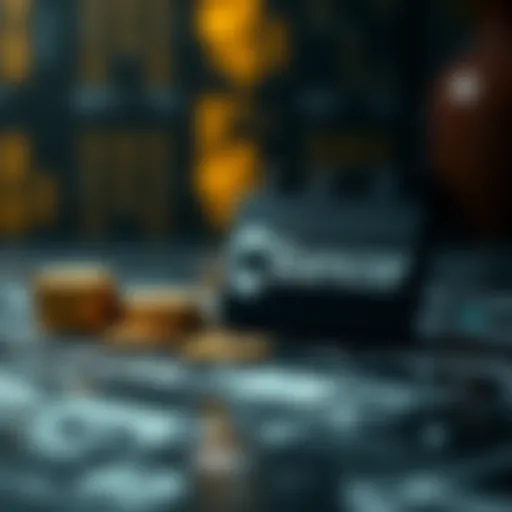 Conceptual representation of decentralized finance