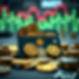 A digital cryptocurrency wallet showcasing various tokens