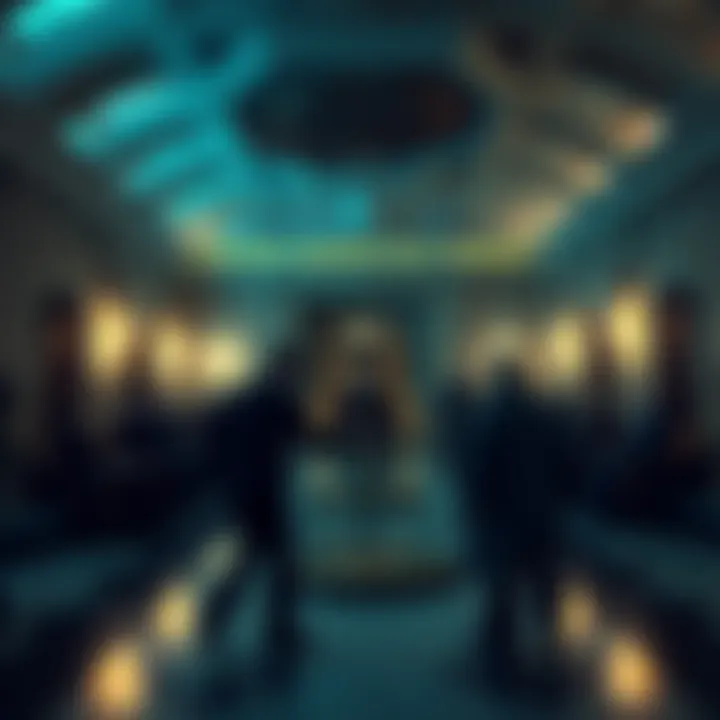 Communication and Consensus in Byzantine Generals Problem Conceptual representation of the Byzantine Generals Problem illustrating communication and consensus