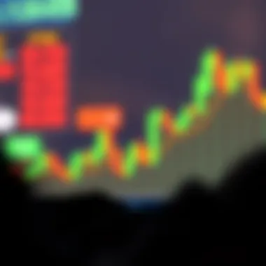 Illustration of a bearish engulfing candle formation