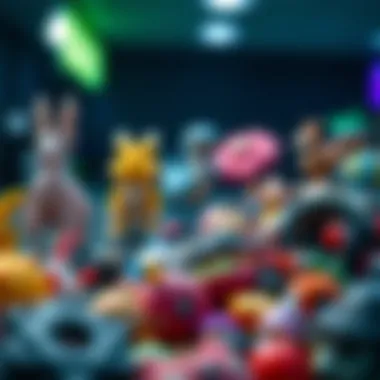 Diverse Categories of NFTs Visual representation of various NFT categories