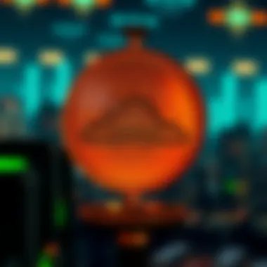 Infographic detailing risks of cloud mining investments