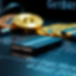 A modern crypto hardware wallet showcasing its sleek design and advanced features.