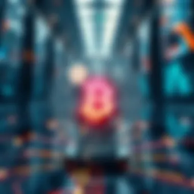 Technology's Impact on Digital Finance An abstract representation of technology's impact on digital finance.