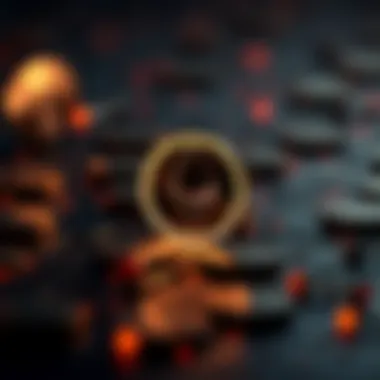 Visual representation of the ERC token creation process within the Ethereum framework