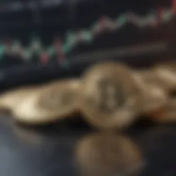 Graph showcasing historical cryptocurrency market cap trends