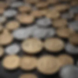 Visual representation of low-cap altcoin market dynamics
