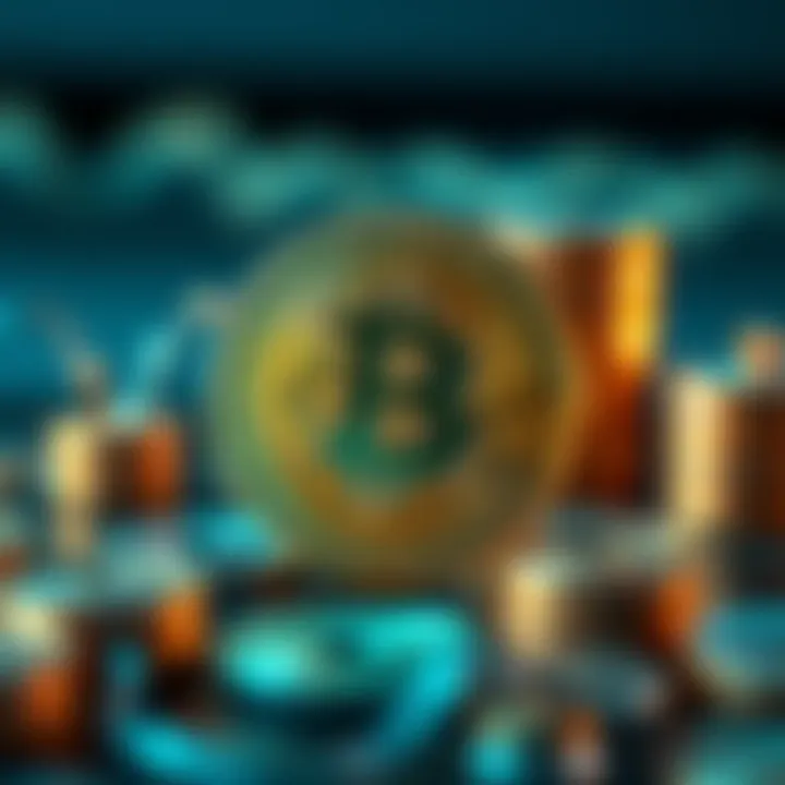 Economic Implications of Digital Currency Conceptual image reflecting economic impact