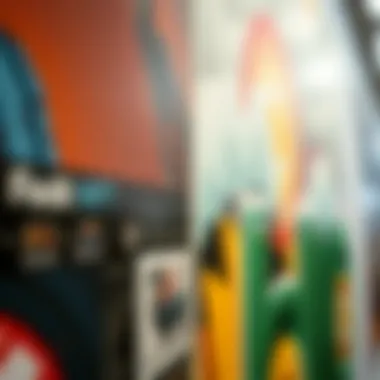 A close-up of a digital art piece categorized as an NFT