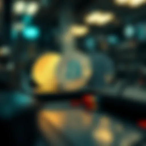 Visual representation of different types of cryptocurrency nodes