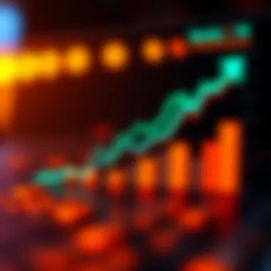 Growth of Security Token Offerings Chart illustrating the growth of security token offerings.