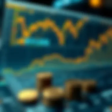 A visual representation of cryptocurrency market trends