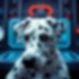 Dalmatian Wallet Interface Overview Visual representation of the Dalmatian wallet interface