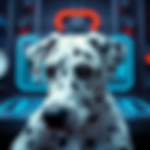 Dalmatian Wallet Interface Overview Visual representation of the Dalmatian wallet interface