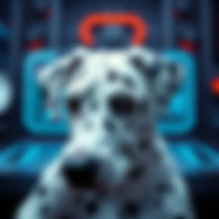 Dalmatian Wallet Interface Overview Visual representation of the Dalmatian wallet interface