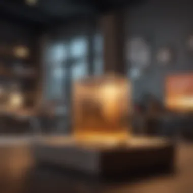 Virtual real estate showcasing NFT properties