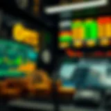 Visual representation of various cryptocurrency exchange types