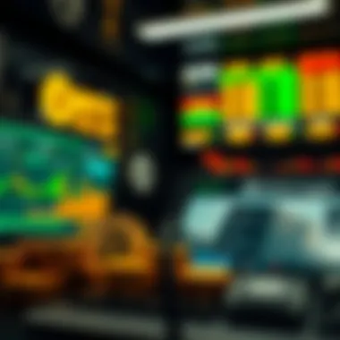 Visual representation of various cryptocurrency exchange types