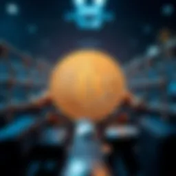 Visual representation of Hex Coin's blockchain technology