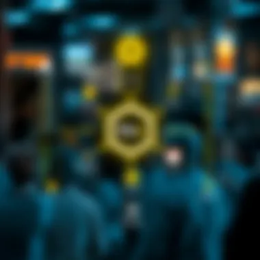 Community Dynamics in the Hex Coin Ecosystem Diagram illustrating community engagement with Hex Coin