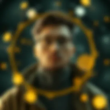 The Visionary Behind Hex Coin Illustration depicting the visionary creator of Hex Coin